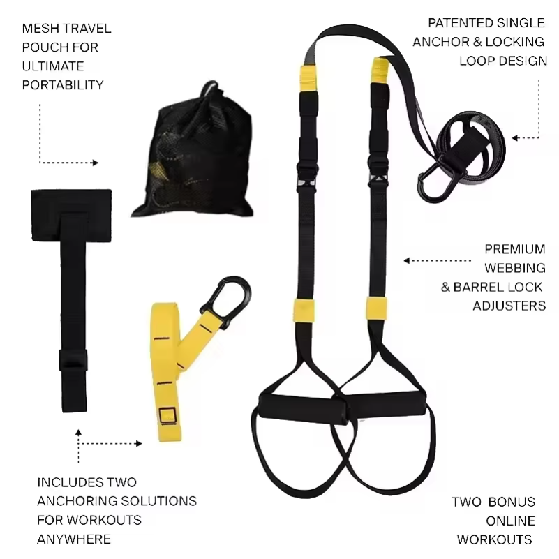 Yoga Fitness Trx - Sangle de suspension pour entraînement de