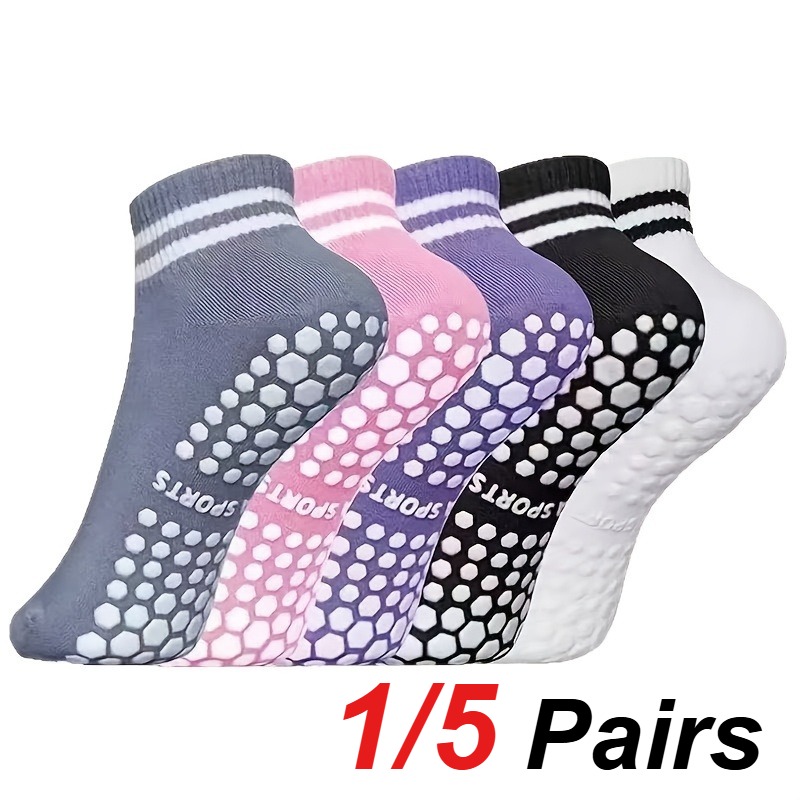 Yoga Fitness Pilates - 1/5 paires de chaussettes de yoga