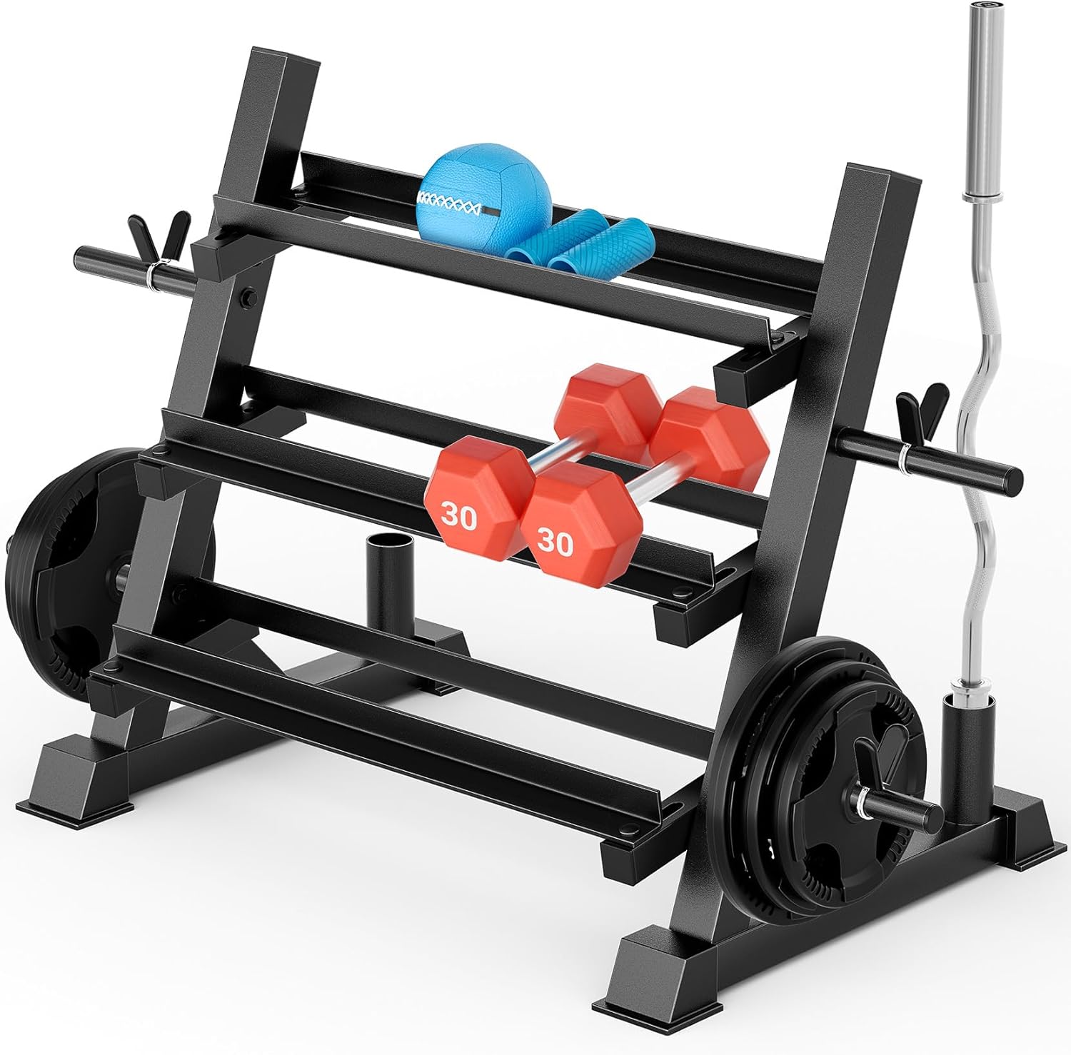 Adjustable Dumbbells - Utilisation à domicile, matériau solide, couleur