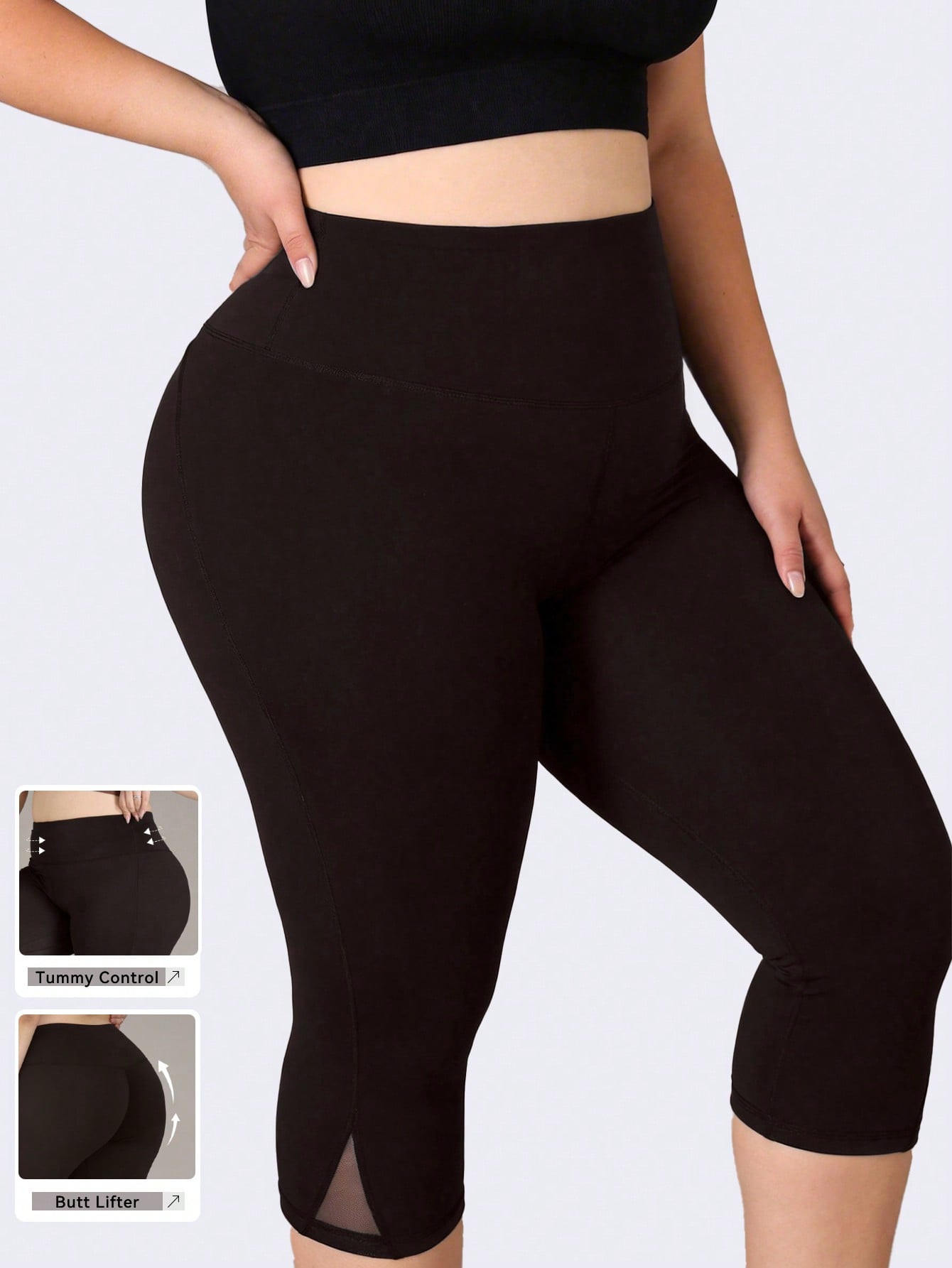 Yoga Fitness Leggings - Legging de sport grande taille pour