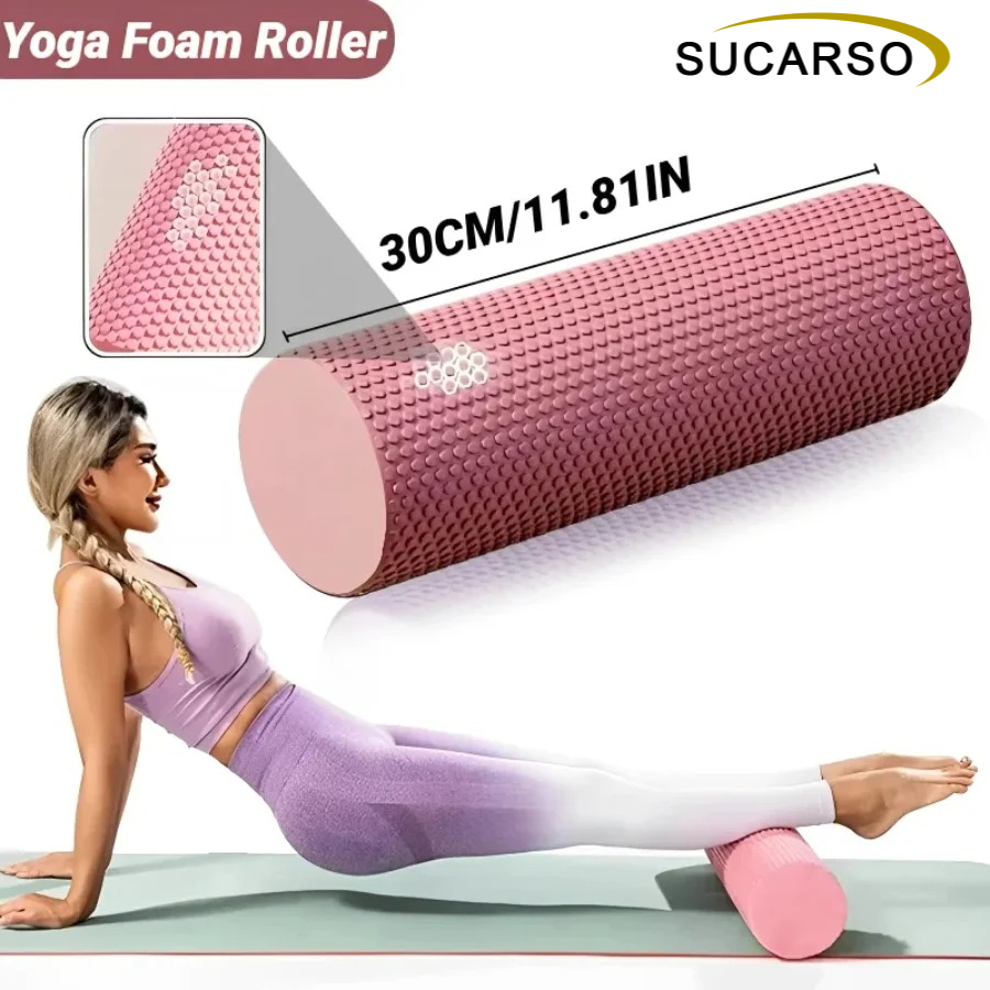 Rouleau en mousse texturée EVA - Yoga Fitness Roller avis et prix