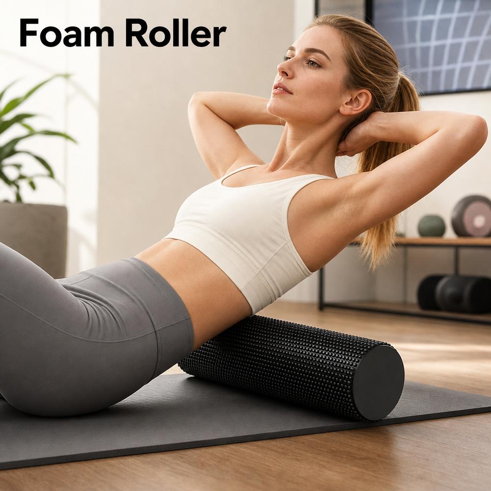 Rouleau de massage fitness en  - Yoga Fitness Roller avis et prix