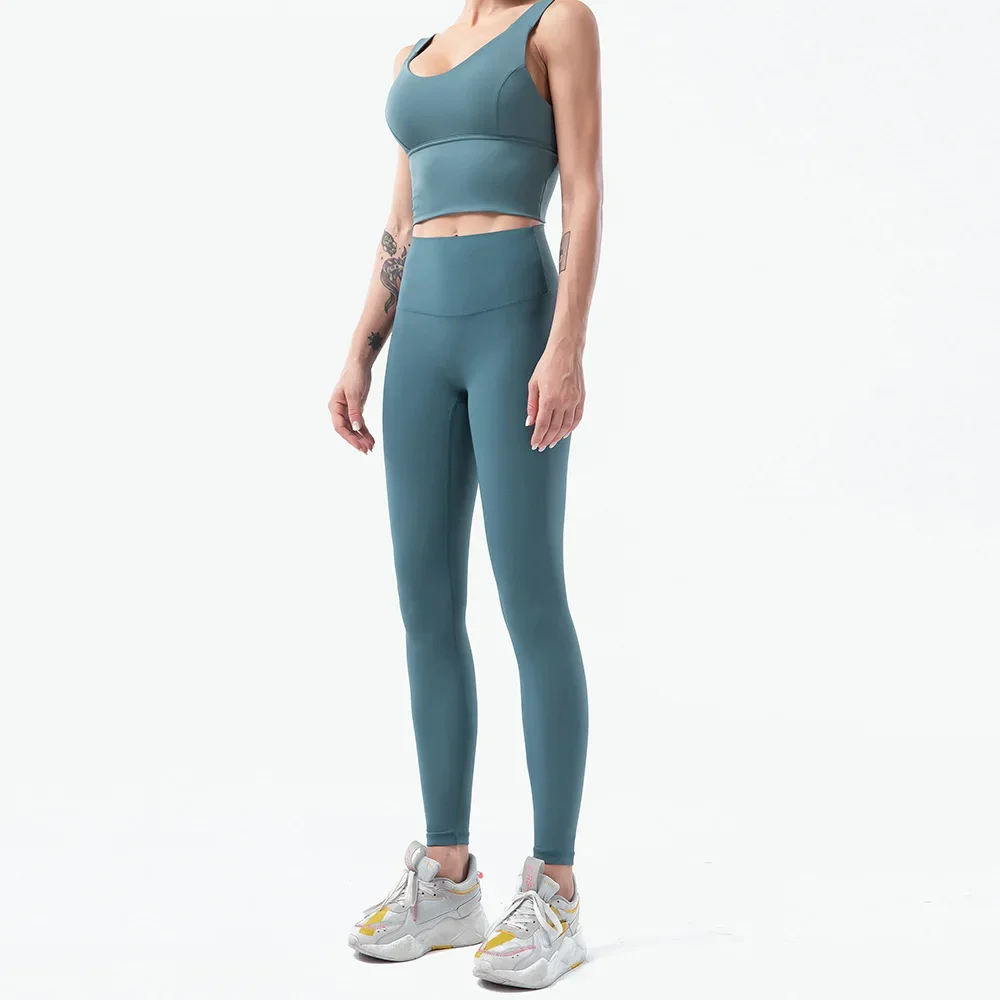 Ensemble de Yoga au toucher nu - Yoga Fitness Leggings avis et prix