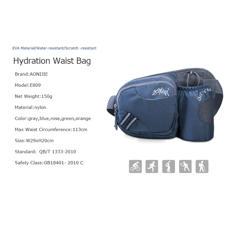 AONIJIE E809 Sac banane d'hydr - Weight Lifting Belt avis et prix