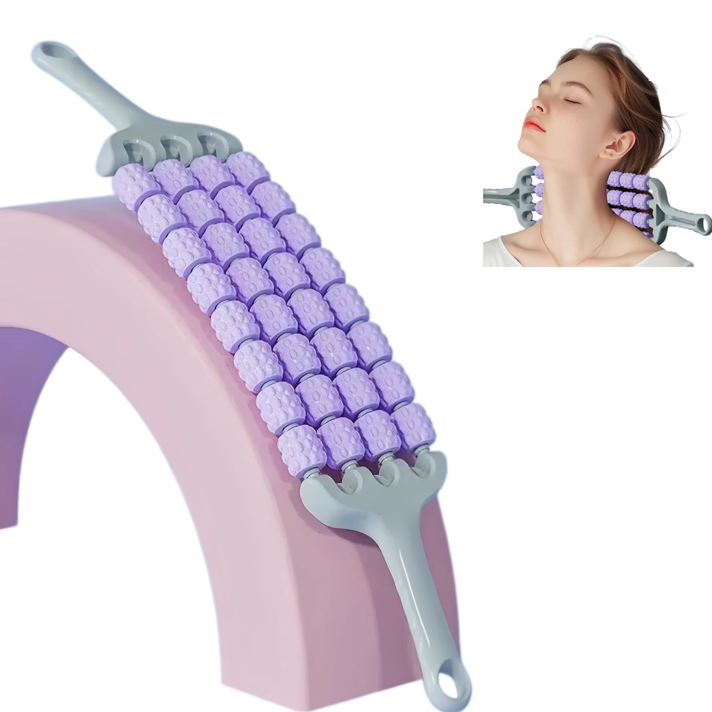 Rouleau de massage corporel po - Yoga Fitness Roller avis et prix