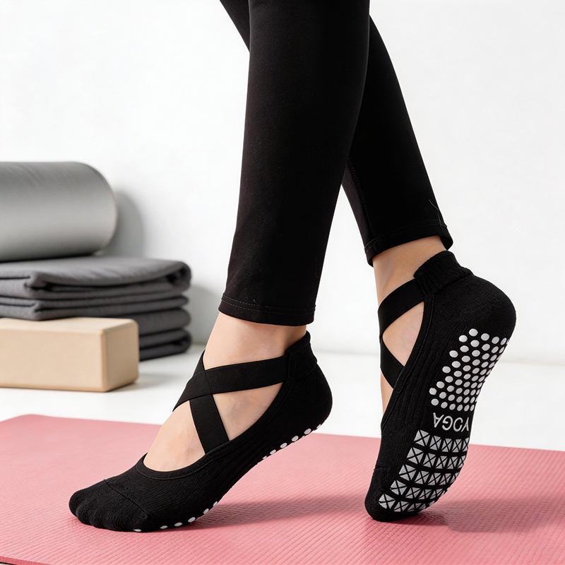 Chaussettes de yoga antidérapa - Yoga Fitness Pilates avis et prix