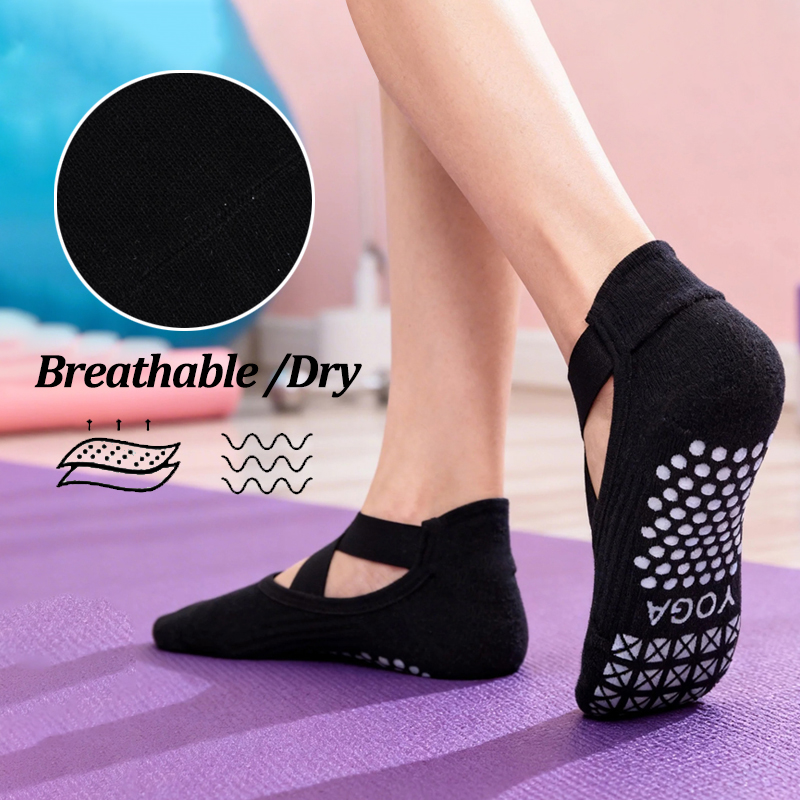 Chaussettes de yoga antidérapa - Yoga Fitness Pilates avis et prix