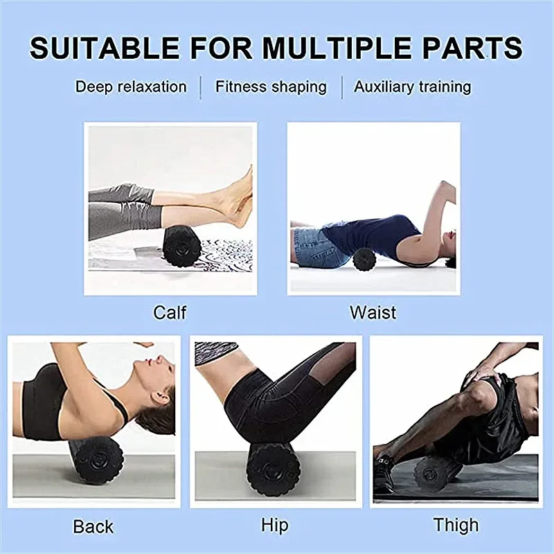 Rouleau de Massage électrique  - Yoga Fitness Roller avis et prix