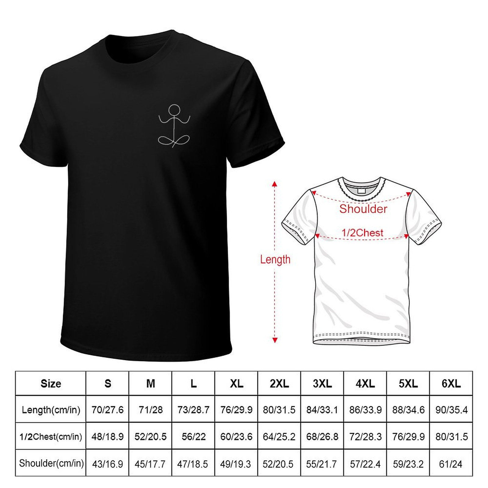 T-shirt Yoga Zen India Fitness - Yoga Fitness Health avis et prix