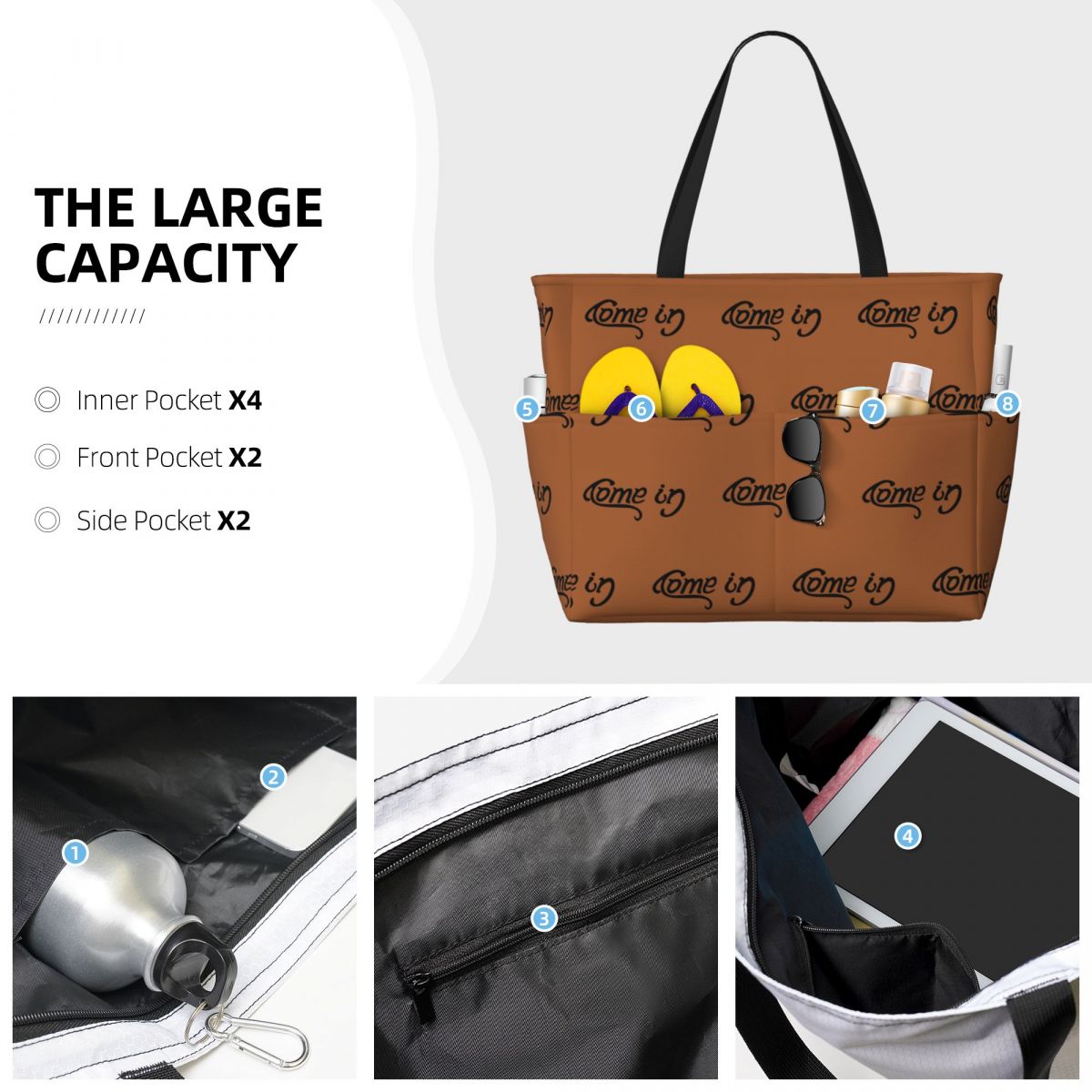 Come In Go Away – sac fourre-t - Yoga Fitness Com avis et prix