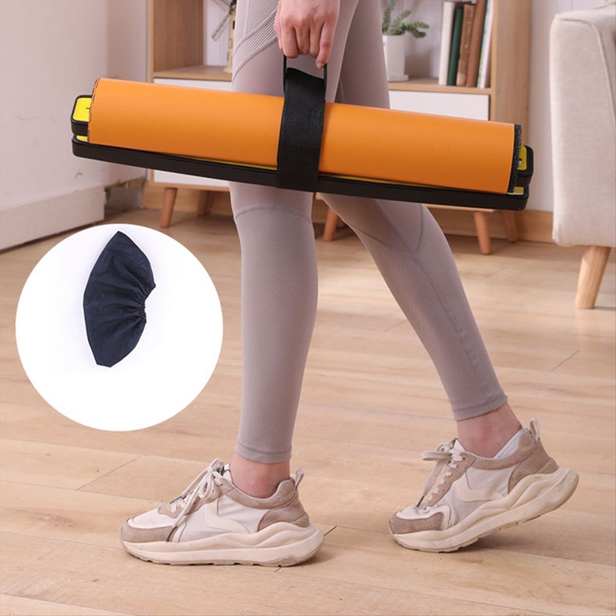 Tapis de glisse de yoga L79A,  - Yoga Fitness Board avis et prix