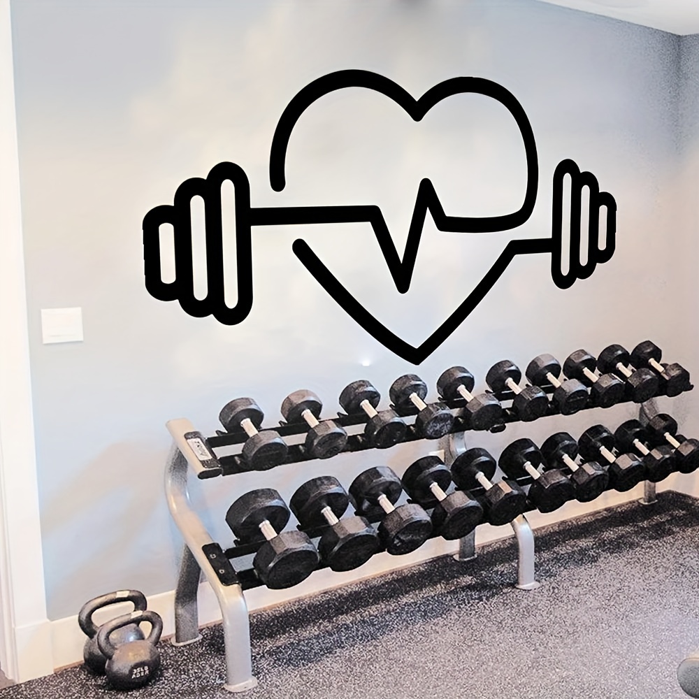 Grand autocollant mural en for - Yoga Fitness Health avis et prix