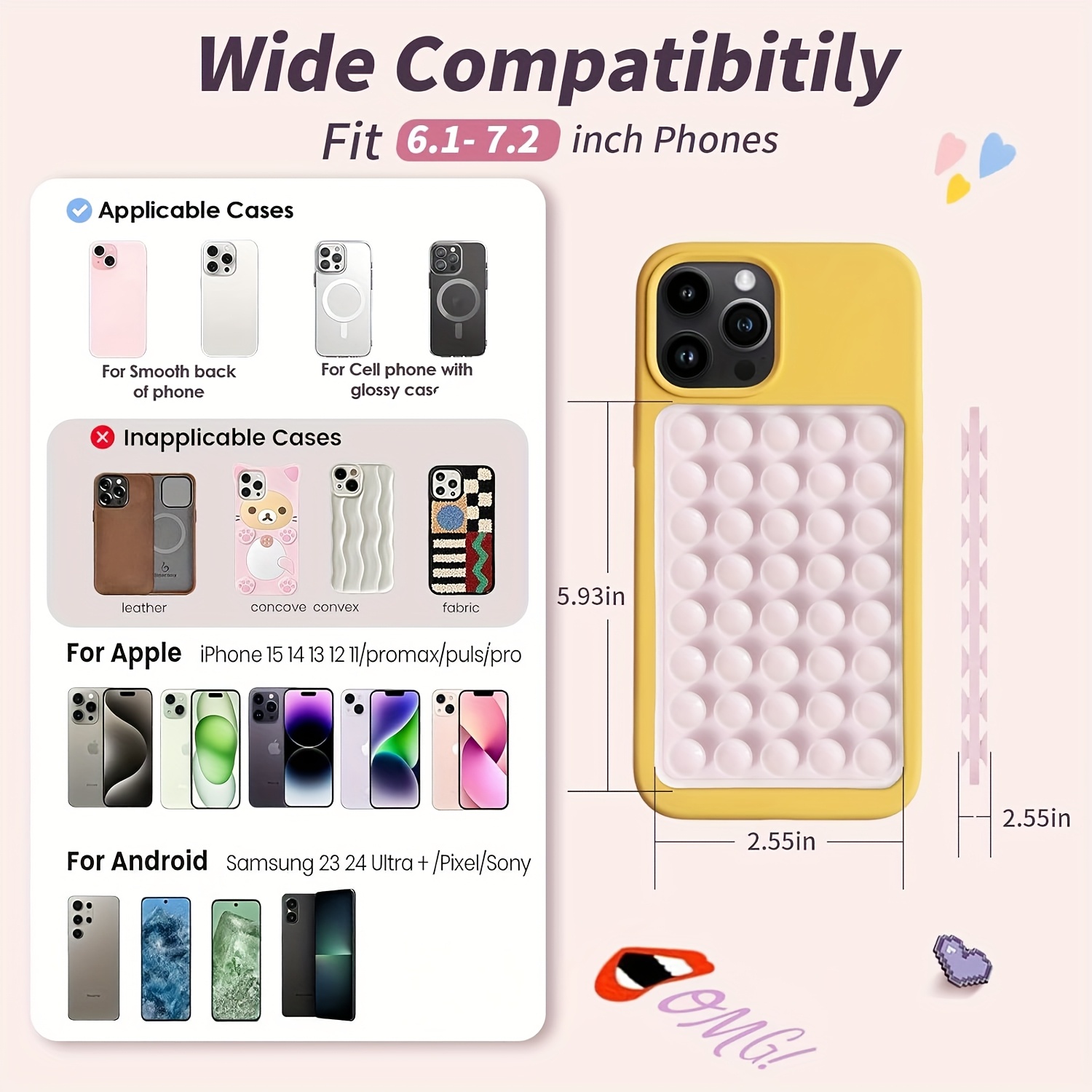 Lot de 2 supports de téléphone - Yoga Fitness & Nutrition Llp avis et prix